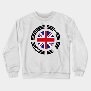 Korean British Multinational Patriot Flag Series Crewneck Sweatshirt